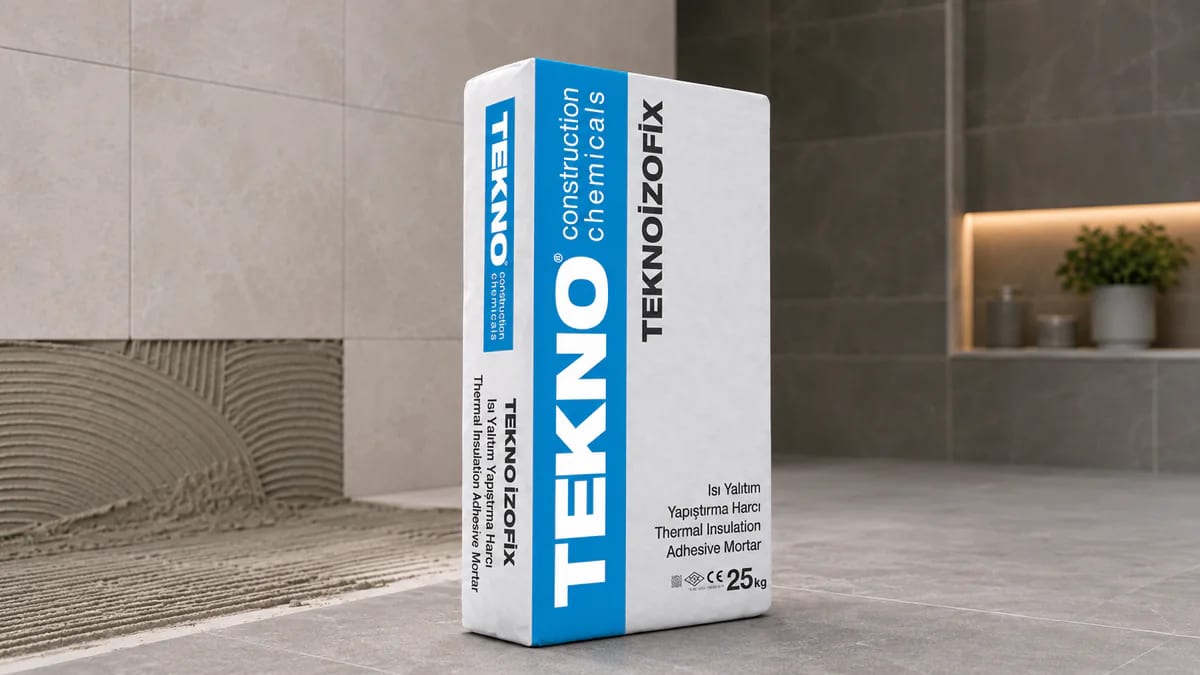 Teknoizofix Isı Yalıtım Yapıştırıcı